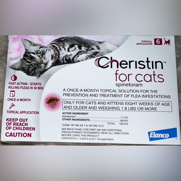 Topical Flea Cheristin For Cats Directions Cheristin L Flea